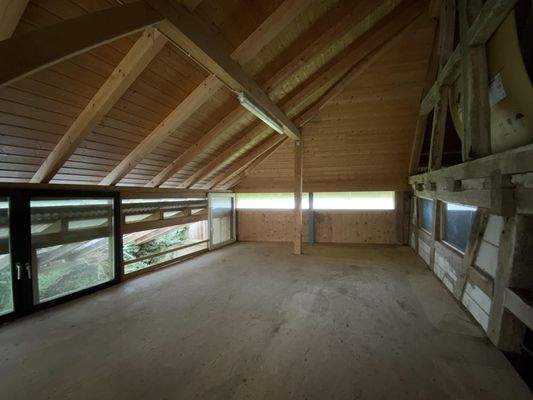 Obergeschoss im hinteren Scheunenteil