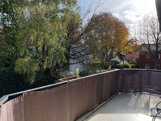 Großzügiger Balkon