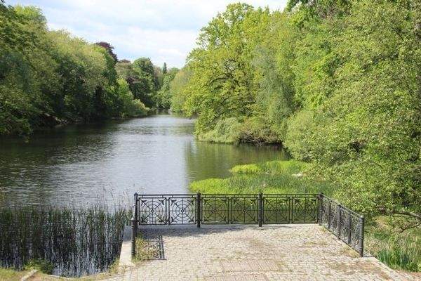 Seelandschaft im Bezirk Grunewald- Dahlem