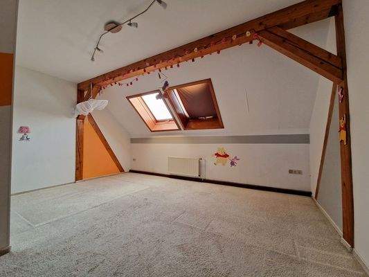 Zimmer im Dachgeschoss
