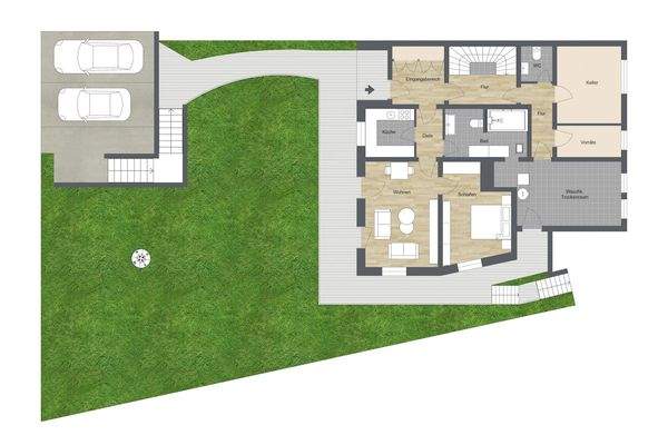 037 - Grundriss Untergeschoss