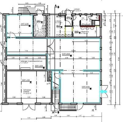 Grundriss Gewerberäume EG