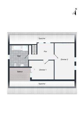 Grundriss Obergeschoss