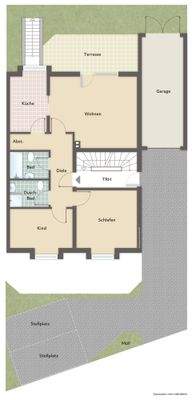 Grundriss Erdgeschoss