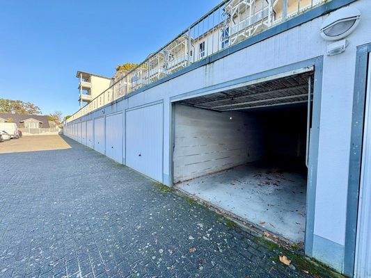 Die Garage – ein weiterer Pluspunkt der Wohnung