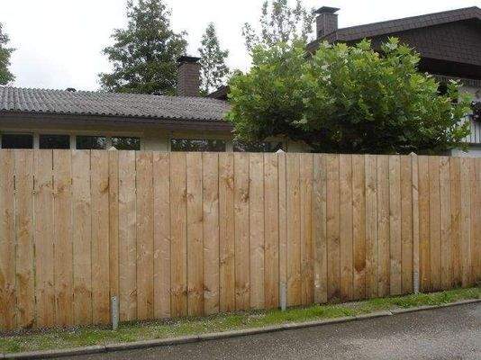 Grundstück mit Sichtschutz