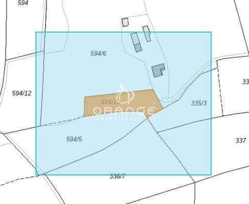 Flurstück 1 Parzellenkarte