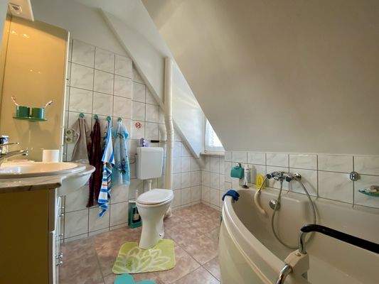 Badezimmer Dachgeschoss