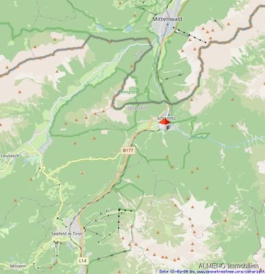 Scharnitz zw. Seefeld und Mittenwald