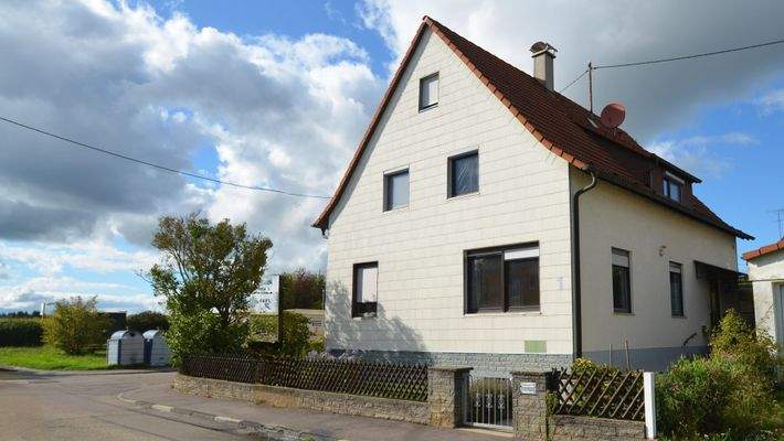 Hausansicht - Eingangsseite