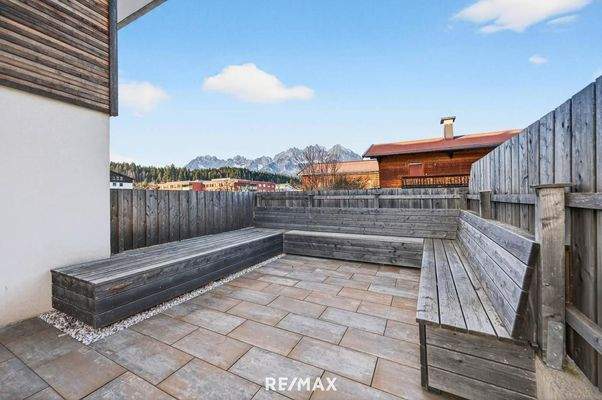 Terrasse_Wilder Kaiser Blick