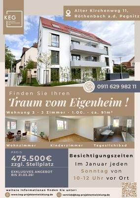 Flyer Besichtigungszeiten