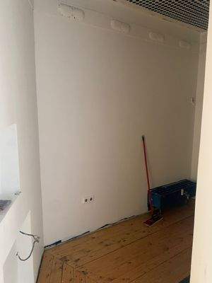 Flur zu den Toiletten