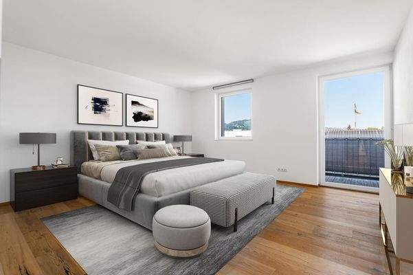 Elternschlafzimmer (Visualisierung)