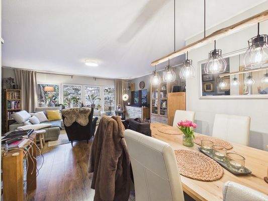 Blick ins Wohnzimmer Whg OG