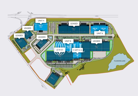 Übersicht Halleneinheiten