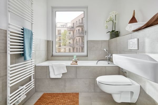 Beispiel Bad mit Badewanne