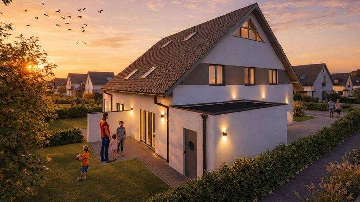 Visualisierung - Gartenansicht