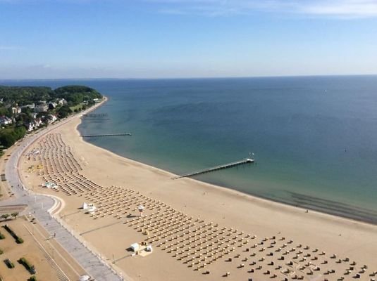 Strand im Sommer