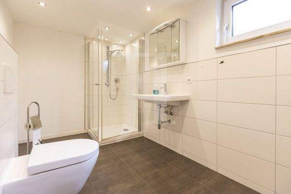 Badezimmer im UG (Nutzfläche)