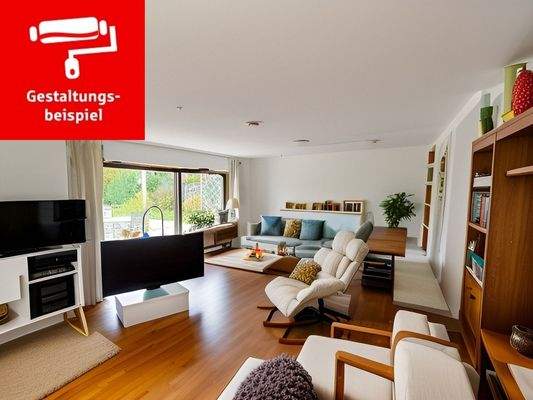 Wohnen - Einrichtungsbeispiel