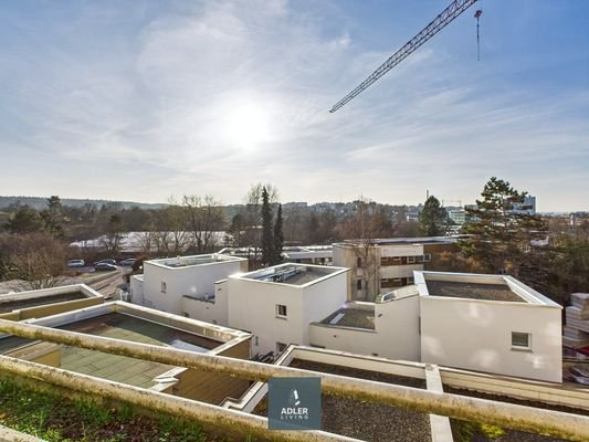 Ausblick Balkon