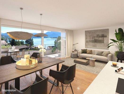 BV Mondsee-2-3-Zimmer-Wohnungen-Mondsee-Wohnzimmer