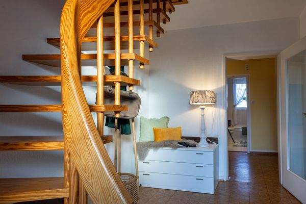 Zugang Terrasse und Dachgeschoss