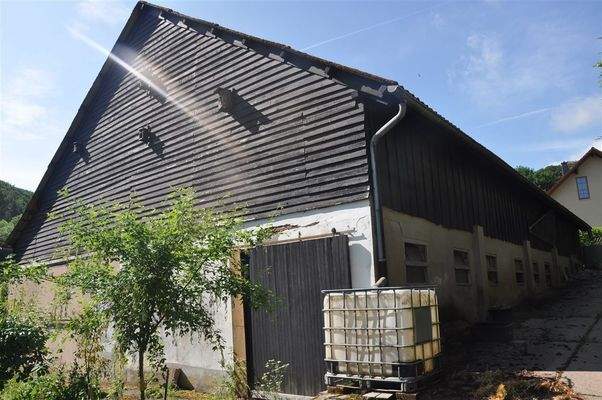 Rückansicht Scheune
