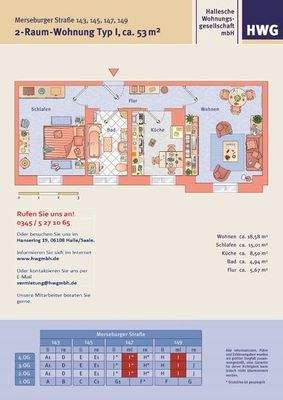 Grundriss zur Wohnung