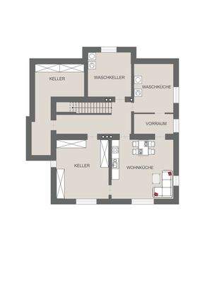Grundriss Keller