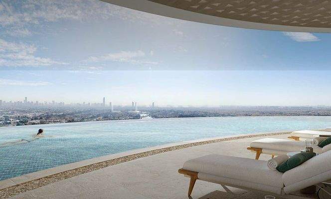 Apartments with Golf and Skyline Views in Jumeirah Islands Dubai