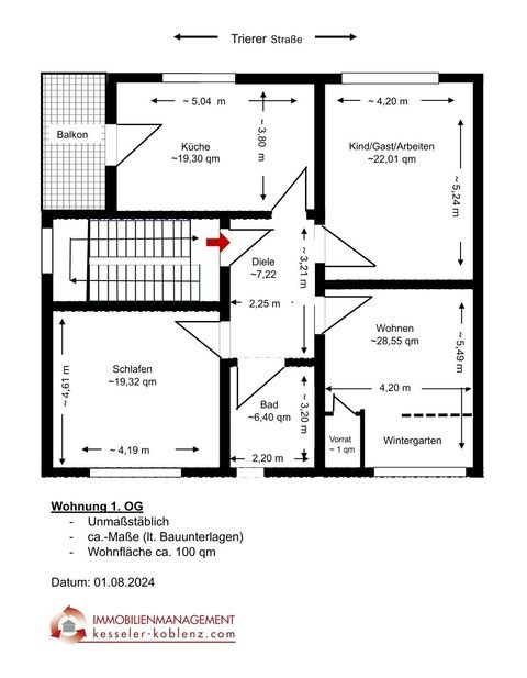 Koblenz Wohnungen, Koblenz Wohnung mieten