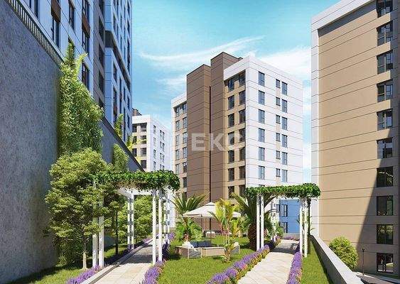 Ready-to-Move Apartments in a Project in Eyüpsultan Istanbul