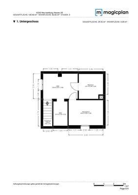 Grundriss Kellergeschoss