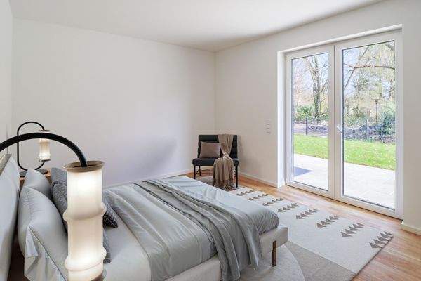 Musterwohnung Schlafzimmer