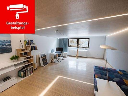 Hobbyraum - Gestaltungsbeispiel