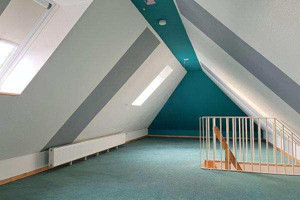 Der ausgebaute Spitzboden