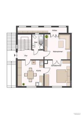 Grundriss Erdgeschoss