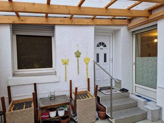 Eingang zur Wohnung unten