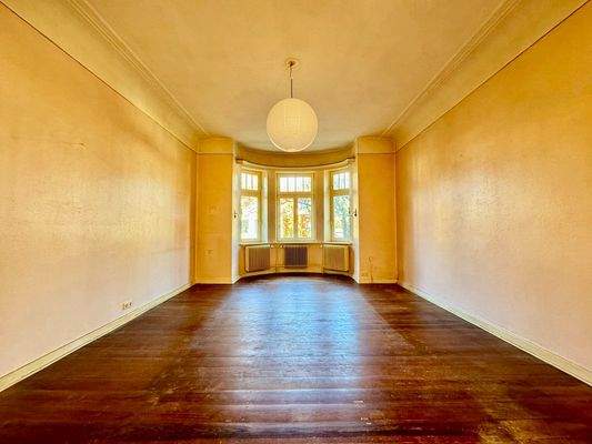 Wohnzimmer mit dem Erker