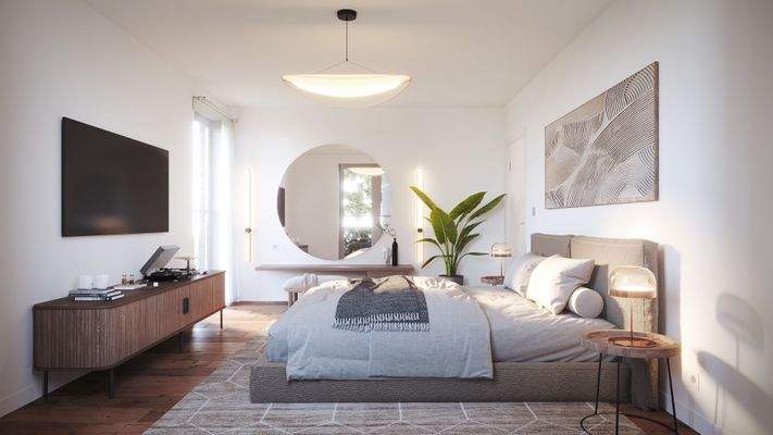 Visualisierung Schlafzimmer A