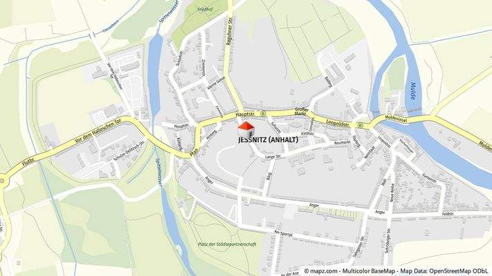 Geolyzer Kartenausschnitt