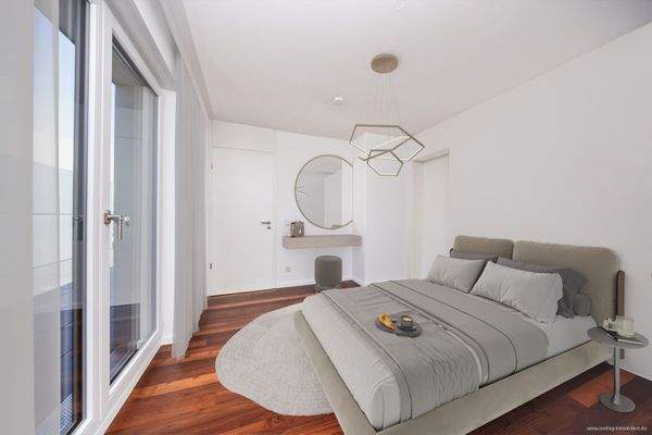 Visualisiertes Schlafzimmer