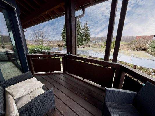 Balkon Gästezimmer