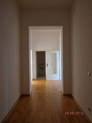 Flur mit Holzboden