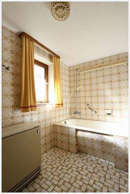 Badezimmer im Obergeschoss