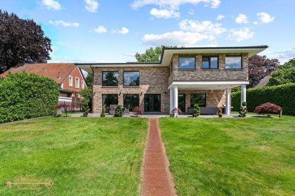 Haus blick vom Garten