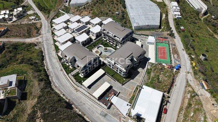 Apartments with Panoramic City Views in Kargıcak Alanya