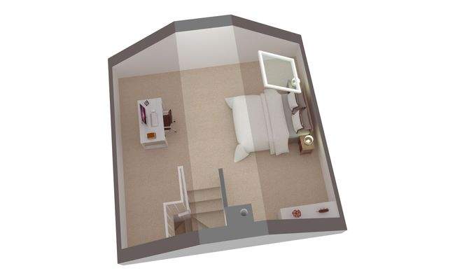 Grundriss Spitzboden